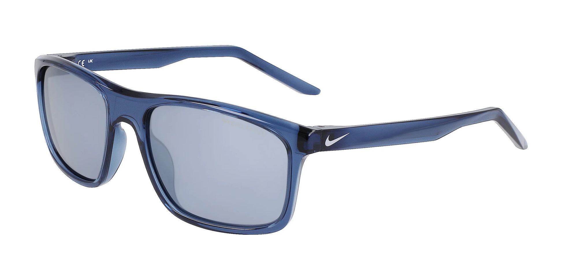 Nike FIRE FD1818 Sunglasses Matte Mystic Navy / Polar Silver