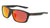 Nike MORPH FD5102 Sunglasses | Size 59 / Matte Black/Red Mirror