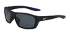 Nike BRAZEN BOOST FJ1975 Sunglasses | Size 57 / Matte Black/White/Dark Grey