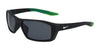 Nike BRAZEN SHADOW FJ1985 Sunglasses | Size 59 / Matte Black/White/Dark Grey