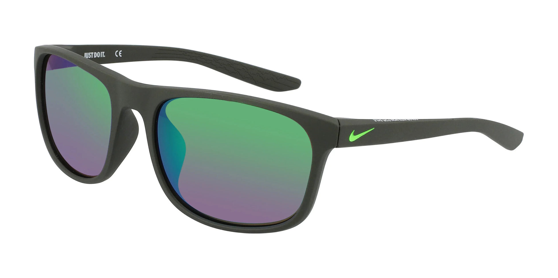 Nike ENDURE FJ2198 Sunglasses Matte Sequoia / Brown / Green