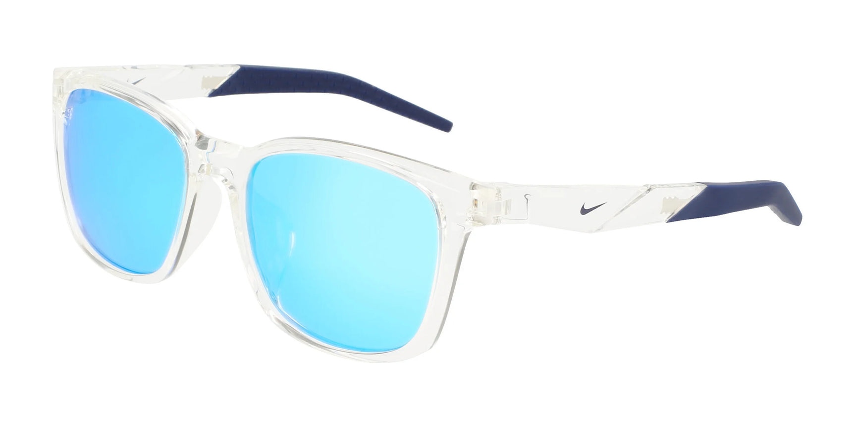 Nike RADEON 3 FV2360 Sunglasses Clear / Blue Mirror