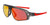 Nike FLYFREE FV2391 Sunglasses | Size 59 / Matt Anthracte / Red Mir / Clear