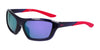 Nike BRAZER FV2401 Sunglasses | Size 54 / Purple Ink/Violet Mirror