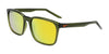 Nike RAVE FD1849 Sunglasses | Size 57 / Medium Olive/Polar Orange Mir