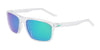 Nike FIRE FD1819 Sunglasses | Size 58 / Clear/Polar Green Mirror