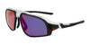 Nike FLYFREE FV2389 Sunglasses | Size 59 / Mate Clear/Field/Lumalens Orange