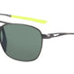 Satin Gunmetal / Polar Green