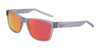 Nike LIVEFREE CLASSIC EV24011 Sunglasses | Size 53 / Matte Wolf Grey/Red Mirror