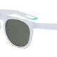 Matte Pure Platinum/Green