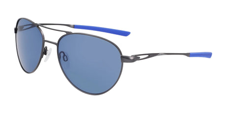 Nike ACE DRIVER I PL EV24043 Sunglasses Satin Gunmetal / Polr Lite Blu