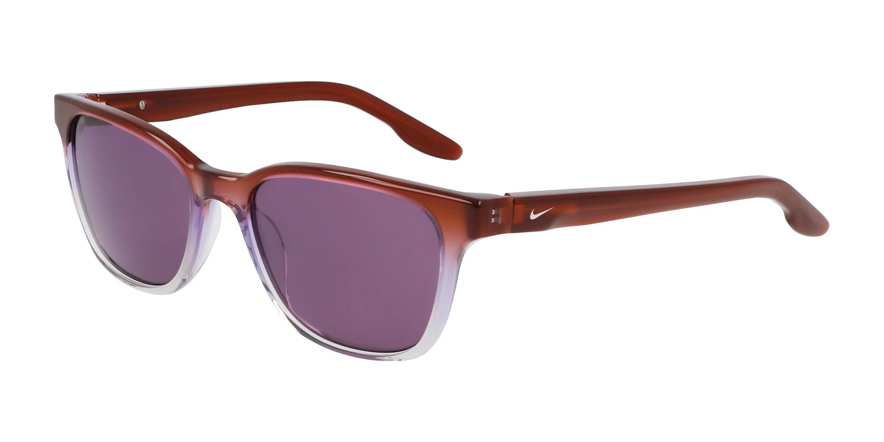 Nike ECLIPSE SHADOW EV24047 Sunglasses Dark Russet Gradient / Lilac