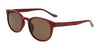 Nike TEMPER FLOW IF1101X Sunglasses | Size 53 / Dark Team Red/Green