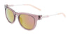 Nike ESSENCE TREND IF1056X Sunglasses | Size 52 / Taupe Grey/Fuchsia Mirror