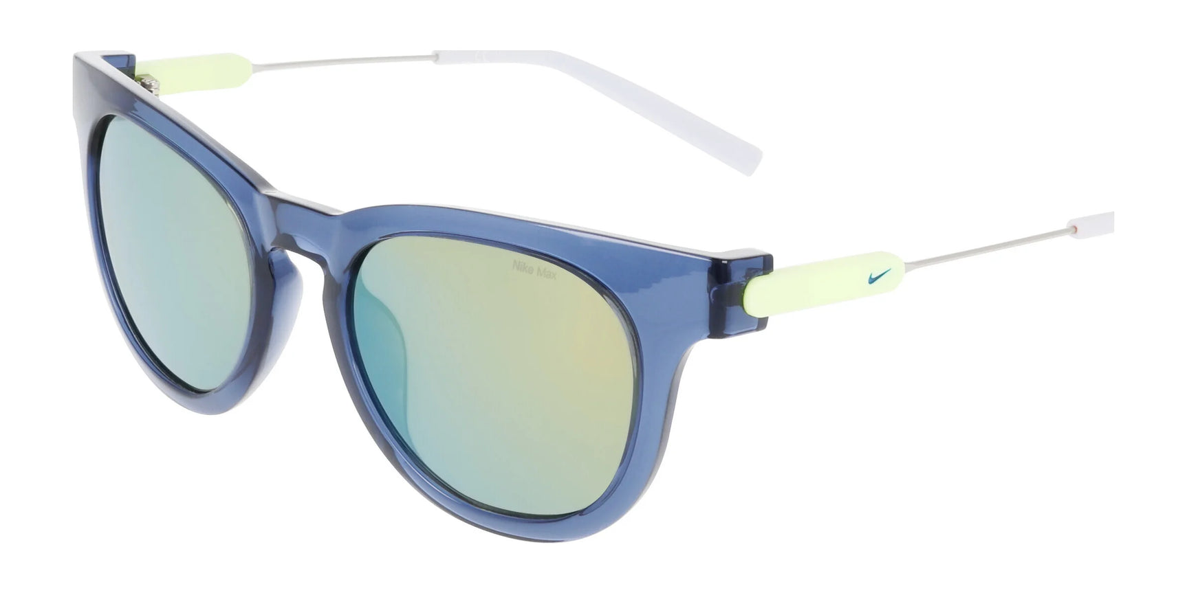 Nike ESSENCE TREND IF1056X Sunglasses Diffused Blue / Yellow Mirror
