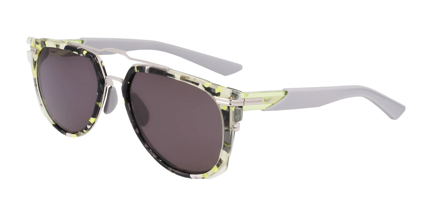 Nike ELECTRIC DAZE IF1009X Sunglasses Citron Tortoise / Grey