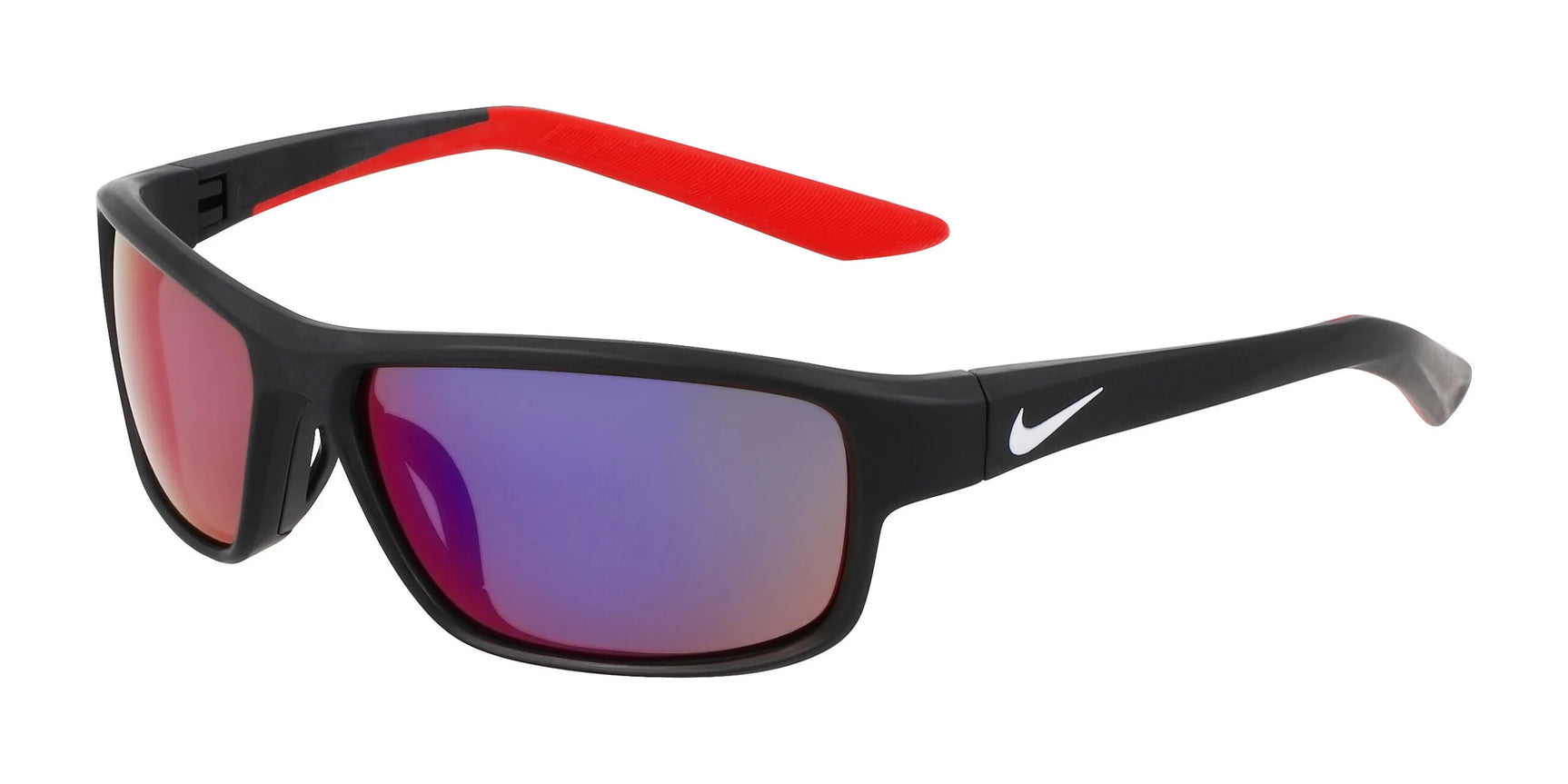 Nike RABID 22 JR IF1054X Sunglasses Matte Black / Infrared Mirror