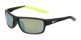 Nike RABID 22 JR IF1054X Sunglasses Matte Sequoia / Yellow Mirror