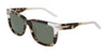 Nike CRESCENT FALL IH0898X Sunglasses | Size 54 / Khaki Tortoise/Green