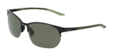 Nike MODERN METAL ZONE IH0911X Sunglasses Matte Black / Green