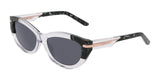 Nike CRESCENT FAWN IH0918X Sunglasses Clear / Grey