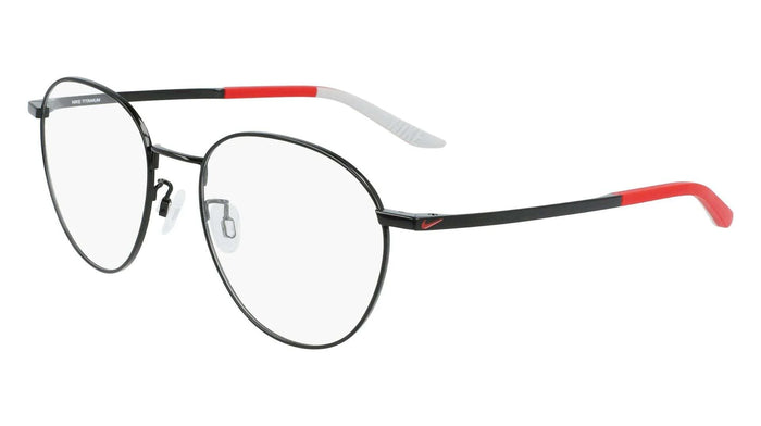 Nike 6079AF Eyeglasses / Black / University Red / Size 54
