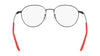 Nike 6079AF Eyeglasses / Black / University Red / Size 54