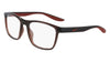 Nike 7038 Eyeglasses / Brown Basalt / Size 53