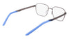 Nike 8212 Eyeglasses / Brushed Gunmetal / Size 52