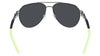 Nike CLUB NINE DQ0799 Sunglasses / Satin Black / Dark Grey / Size 60
