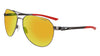 Nike CLUB NINE DQ0922 Sunglasses / Satin Gunmetal / Polar Bwn Orage / Size 60