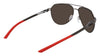 Nike CLUB NINE DQ0922 Sunglasses / Satin Gunmetal / Polar Bwn Orage / Size 60