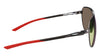 Nike CLUB NINE DQ0922 Sunglasses / Satin Gunmetal / Polar Bwn Orage / Size 60