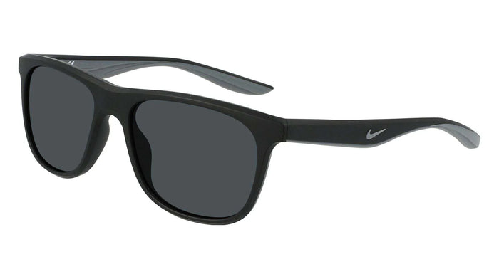 Nike FLO DQ0794 Sunglasses / Matte Black / Dark Grey / Size 55