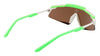 Nike MARQUEE FN0302 Sunglasses / Green Strike / Bronze Mirror / Size 66