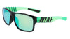 Nike MOJO EV1148 Sunglasses / Black / Rage Green / Grey Green Mr / Size 59