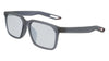 Nike 7345 Eyeglasses / Matte Dark Grey / Silver Flash / Size 56