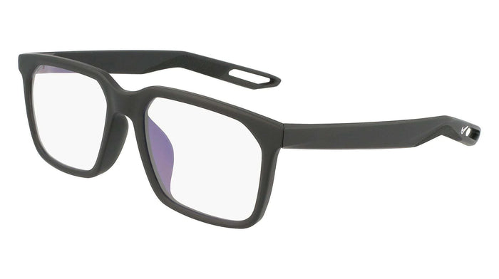 Nike 7345 Eyeglasses / Matte Black / Clear Ar / Size 56