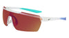 Nike WINDSHIELD ELITE Sunglasses / Mt Clr / Blk / Ir Rd Tnt W F Mlir / Size 64