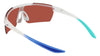 Nike WINDSHIELD ELITE Sunglasses / Mt Clr / Blk / Ir Rd Tnt W F Mlir / Size 64
