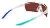 Nike WINDSHIELD ELITE Sunglasses / Mt Clr / Blk / Ir Rd Tnt W F Mlir / Size 64