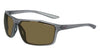 Nike WINDSTORM CW4672 Sunglasses / Matte Dark Grey / Brown / Bronze / Size 65