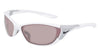 Nike ZONE DZ7357 Sunglasses / Matte White / Road / Low Light / Size 66