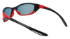 Nike ZONE DZ7358 Sunglasses / Matte Black / Red Mirror / Road / Size 66