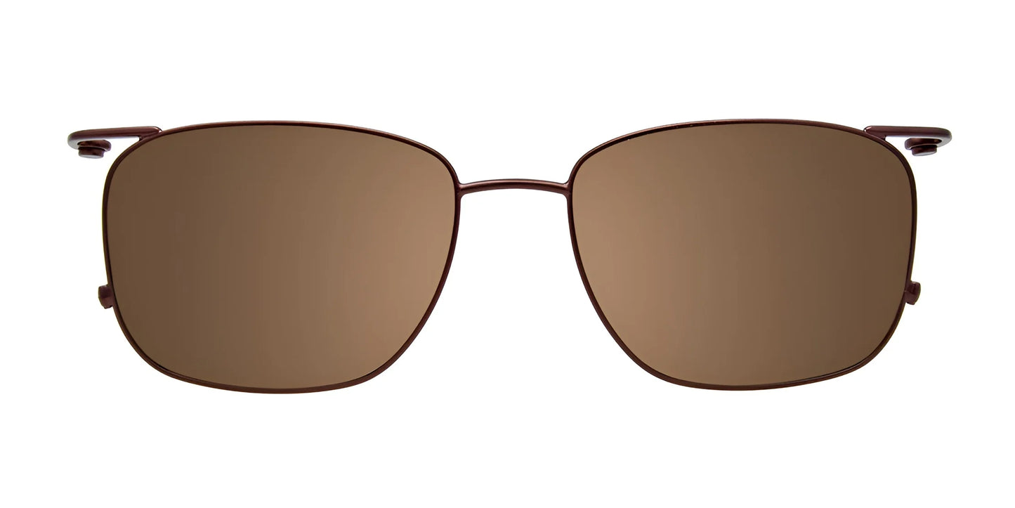 OAK NYC O3000 Eyeglasses with Clip-on Sunglasses | Size 54