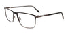 OAK NYC O3001 Eyeglasses with Clip-on Sunglasses | Size 59 / Matt Grey & Matt Black