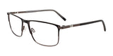 OAK NYC O3001 Eyeglasses with Clip-on Sunglasses | Size 59