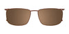 OAK NYC O3001 Eyeglasses with Clip-on Sunglasses | Size 59 / Clip Only (Color №010)