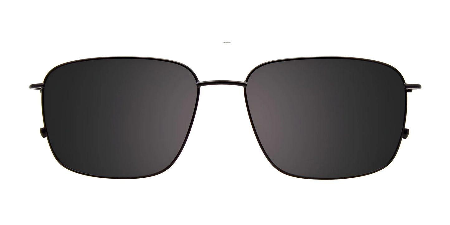 OAK NYC O3003 Eyeglasses with Clip-on Sunglasses | Size 56
