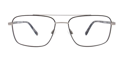 OAK NYC O3003 Eyeglasses with Clip-on Sunglasses | Size 56